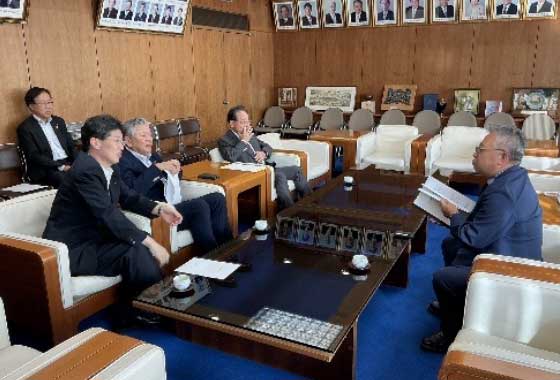 松山商工会議所から要望を頂く、重要な案件で取組が必要